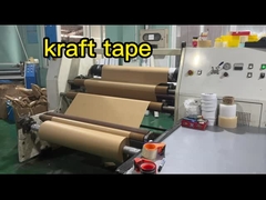 Customized Logo Brown Reinforced Kraft Paper Tape For Professional Waterproof Sealing