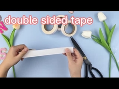 Offer Printing Custom Crafting Double Side Tissue Tape With White Release Paper
