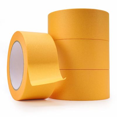 شراء الصفراء الذهبية الشريط الطلاء الشريط القناع لا بقايا للطلاء حماية درع online manufacture