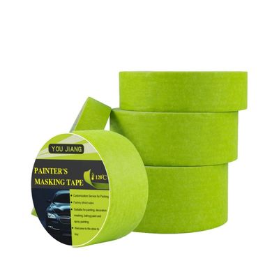 comprare Rubinetto di mascheratura di carta verde di rifinitura automobilistica con spessore di 150-170 micron online manufacture