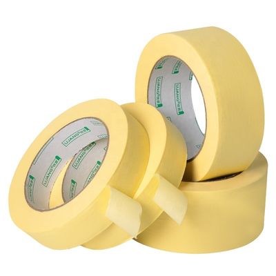kaufen 24mm gelbes Masking-Tape für das Auto Wärmebeständig und angepasstes Logo online manufacture