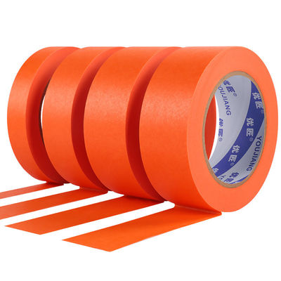 Αγορά 0.085mm Πορτοκαλί Washi Masking Tape Ακρυλική κόλλα για την ζωγραφική αυτοκινήτων πλοίων online manufacture