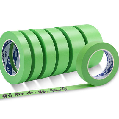 ซื้อ OEM Green Masking 10mm Washi Tape สะดวกต่อสิ่งแวดล้อมสําหรับนักวาด 120-150 มิกรออน online manufacture