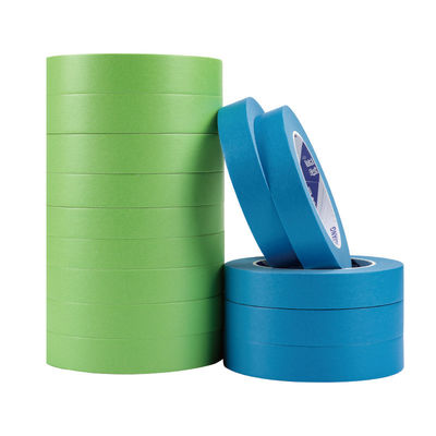 satın al Kauçuk Yapıştırıcı Washi Masking Teyp Düşük Topu Dekorasyon Duvar Boyası Masking Teyp online manufacture
