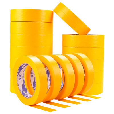 comprar Tape de mascaramento Washi reutilizável de banda de ouro unilateral Tape de papel de arroz para pintura online manufacture