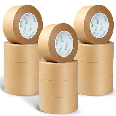 주문 사용자 지정 로고 물 막 kraft 종이 포장 테이프 롤과 아크릴 접착제 online manufacture