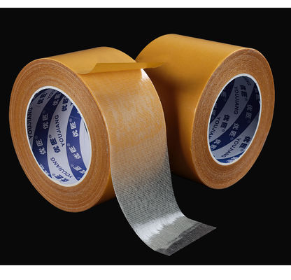 satın al 50m Kumaş Duct Tepe Çift Taraflı Kumaş Halı Dikiş Tepe Sıcak Erimiş Yapışkan Kenarlı online manufacture