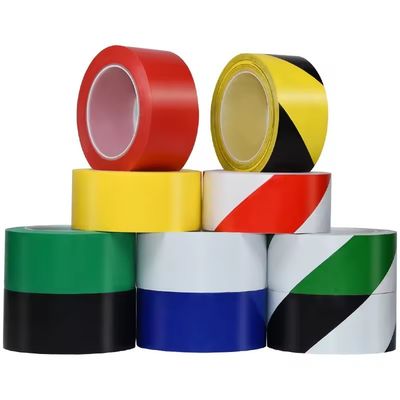 satın al Logo Yazdırma Kauçuk Yapıştırıcı PVC İşaret bantı Dikkat ve Tehlike Barikat bantı online manufacture