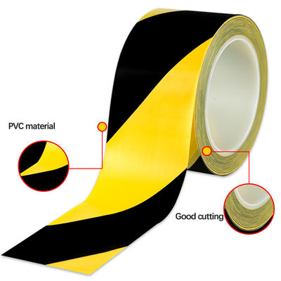 satın al 4.8cm Yapışkanlık Gücü PVC İşaretleme Teyp Sağlık Riskine Dikkat online manufacture