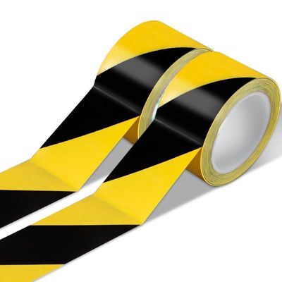 satın al PVC Uyarı Tehlikesi Teyp Sarı Yapıştırıcı Barikat Dikkatli PVC Teyp Rulo online manufacture