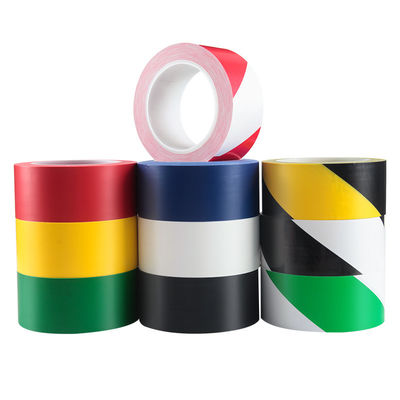 شراء OEM مزدوج الألوان PVC الشريط العلامة الأسود الأصفر مقاوم للماء مقاوم للكب online manufacture